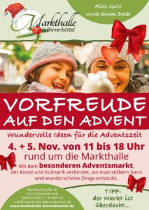 Adventsmarkt in der Markthalle Bienenbuettel